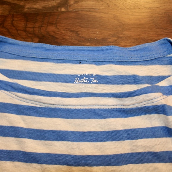 J Crew Striped Painter Tee - Picture 3 of 4